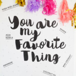 Favorite Things Party Printables Favorite Things Party Party