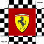 Ferrari Free Printable Boxes Ferrari Party Ferrari Race Car