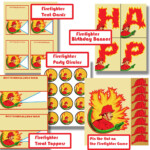 Firefighter Party Printables Party Fun Box