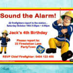 Fireman Sam Birthday Party Invitation By EstyInviteStudio On Etsy 9