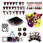 Five Nights At Freddy s Printable Party Bundle Includes 8 Items