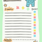 Floral To Do List Printable Template Paper Trail Design Free Cute To