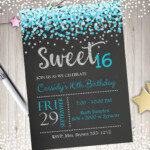 FREE 15 Sweet 16 Invitation Designs Examples In PSD AI EPS