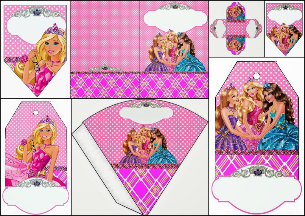 Free Barbie Party Printables Printable Templates