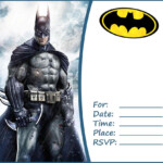 Free Batman Party Invitation Template Batman Invitations Batman