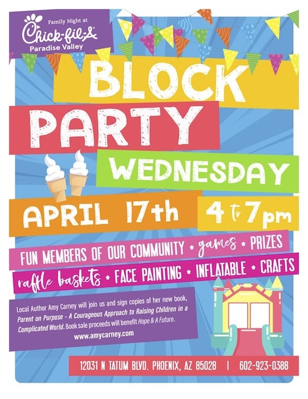 Free Block Party Flyer Template