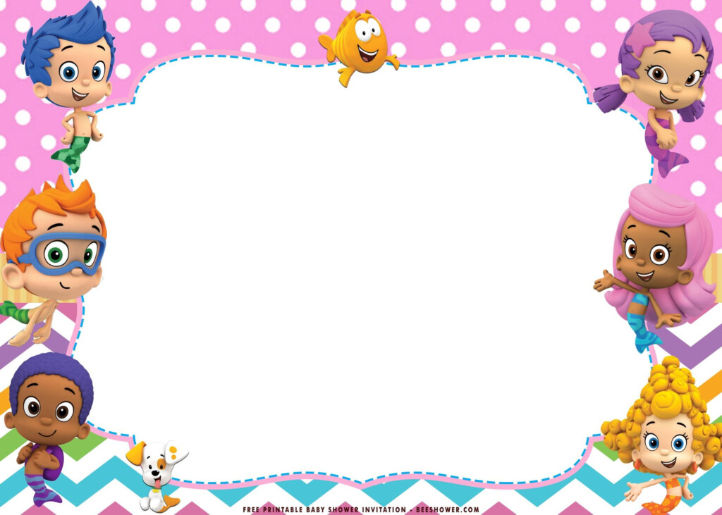 Free Bubble Guppies Party Printables Printable Templates