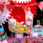 Free Candy Buffet Circus Party Theme Printables Via Lilblueboo