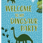 Free Dinosaur Printables For Birthday Parties