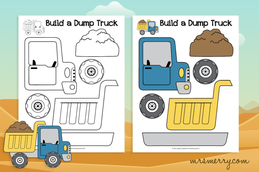 Free Dump Truck Printables Printable Form Templates And Letter