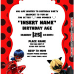 Free Editable PDF Miraculous Ladybug Cat Noir Strikeback Birthday