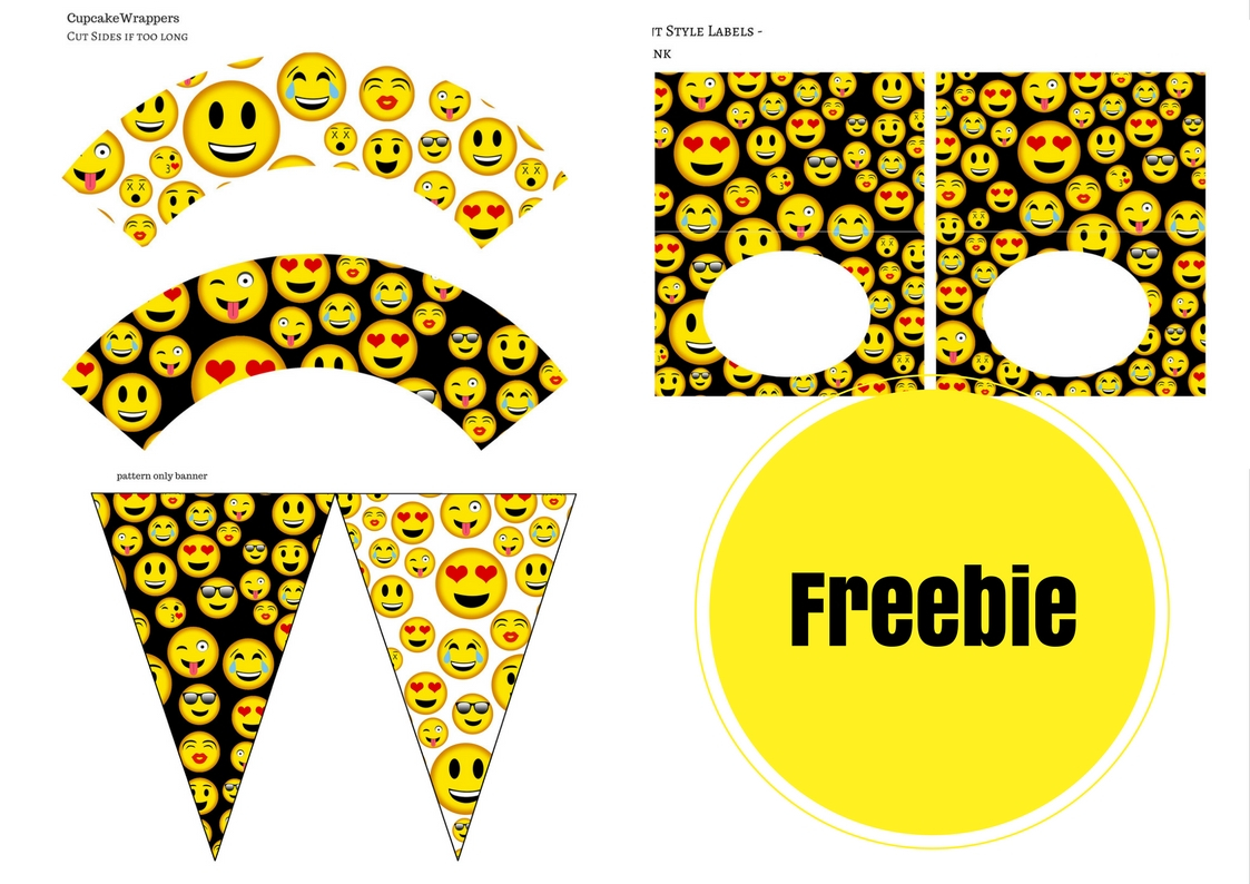 Free Emoji Baby Shower Party Printables Magical Printable