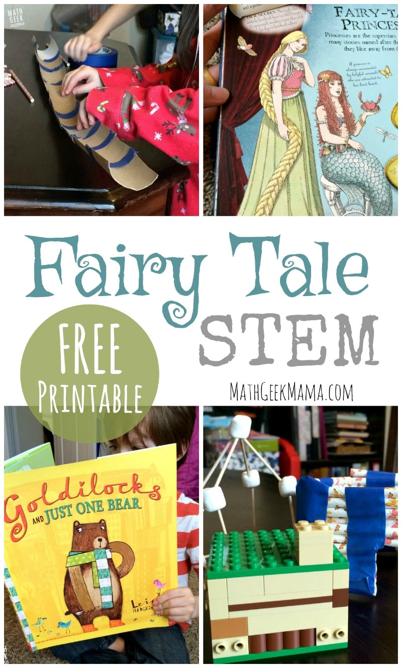 Free Fairy Tale STEM Challenge Printables