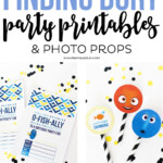 FREE Finding Dory Party Printables Dory Party Finding Dory Party