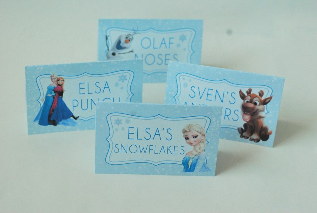 Free Frozen Party Printables Posh Tart Parties Frozen Party