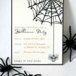 Free Halloween Party Invitation Printable With Glitter For A Fun Added