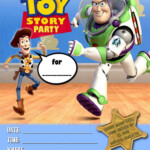 FREE Kids Party Invitations Toy Story Party Invitation