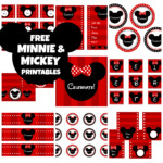 FREE Mickey Minnie Mouse Birthday Party Printables From Printabelle