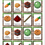 Free Minecraft Party Food Printables Printable Blog