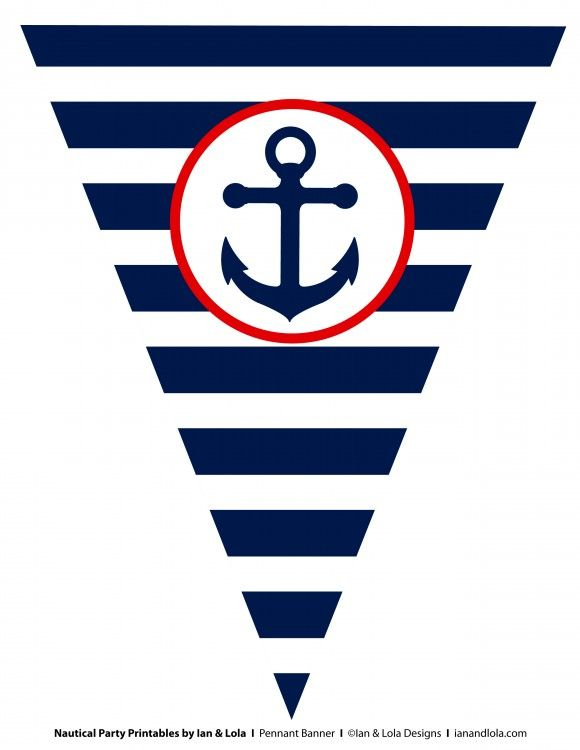 Free Nautical Party Printables From Ian Lola Designs Nautical Party