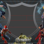 FREE Printable Avengers Birthday Party Invitation Templates