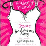 Free Printable Bachelorette Party Invitations Templates Templates