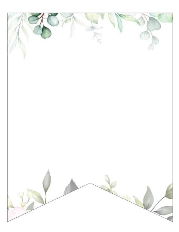 Free Printable Banner Templates Blank Banners World Of Printables 