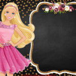FREE Printable Barbie Birthday Invitation Templates In 2020