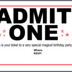 Free Printable Birthday Party Invitations Kansas Magician Magic Show