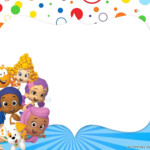 FREE PRINTABLE Bubble Guppies Birthday Invitation Templates