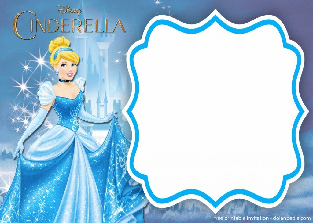 FREE Printable Cinderella Royal Invitation Templates DolanPedia