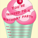 Free Printable Cupcake Birthday Party Invitations Printable Templates