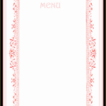 Free Printable Dinner Party Menu Template Of 7 Best Of Party Menu