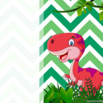 FREE PRINTABLE Dinosaur Party Birthday Invitation Templates DREVIO