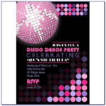 Free Printable Disco Party Invitations Prosecution2012