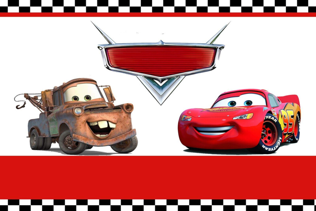 Free Printable Disney Cars Birthday Party Invitations Disney Intended 