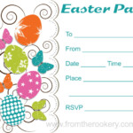 Free Printable Easter Party Invitations