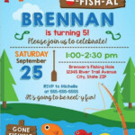 Free Printable Fishing Birthday Invitations