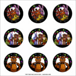 FREE PRINTABLE Five Night At Freddy s Party Kits Template FREE