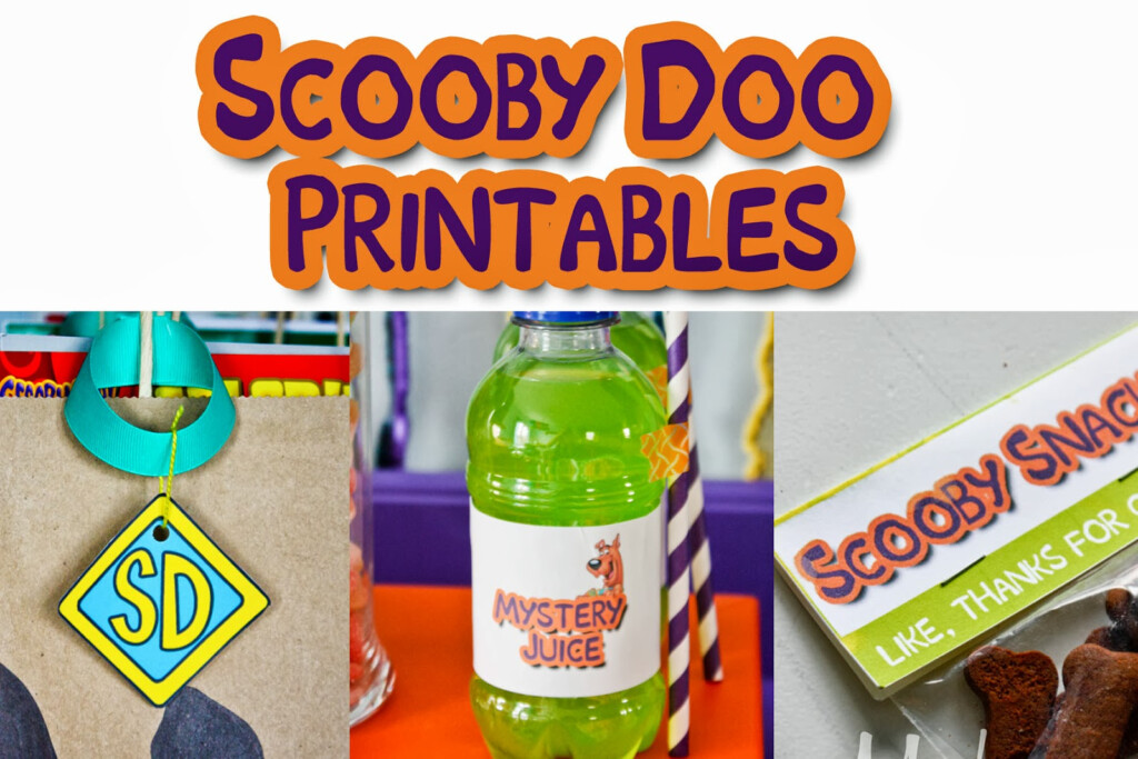 Free Printable Friday Scooby Doo Printables Vixenmade Parties