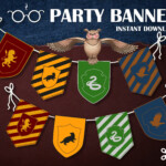 Free Printable Harry Potter Birthday Decorations Printable Templates