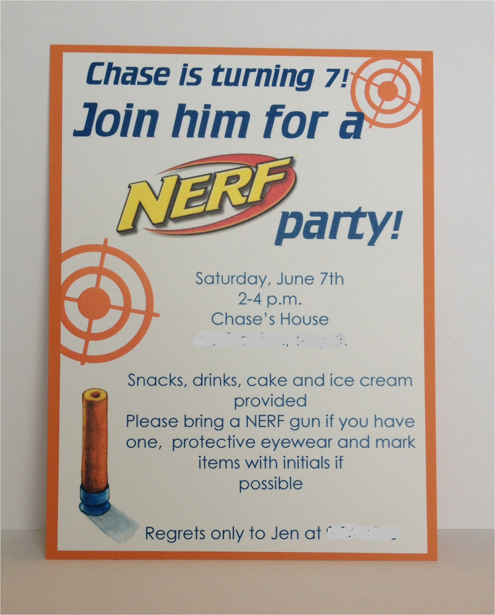 Free Printable Nerf Invitations Printable Templates