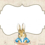 FREE PRINTABLE Peter Rabbit Birthday Invitation Templates Peter