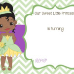 FREE Printable Princess Tiana Birthday Invitation Template Princess