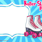 FREE Printable Roller Skating Invitation Template Download Hundreds