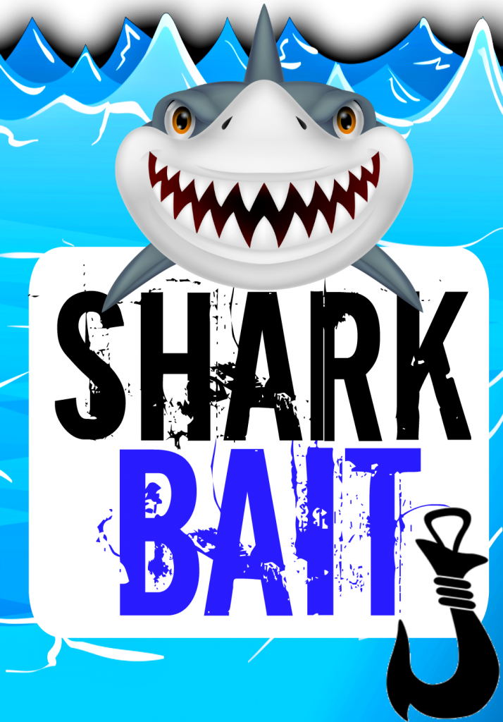 Free Printable Shark Party Food Labels