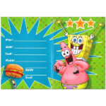 Free Printable Spongebob Birthday Invitations FREE Printable Birthday