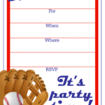 Free Printable Sports Birthday Party Invitation Templates