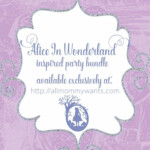 Free Printables Alice In Wonderland Themed Party Printables Life
