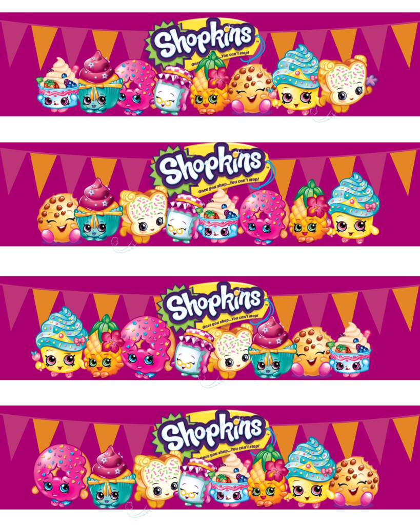 Free Shopkins Party Printables Free Printable